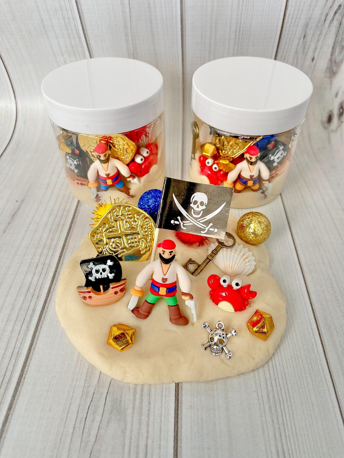 Pirate Play Dough Jar