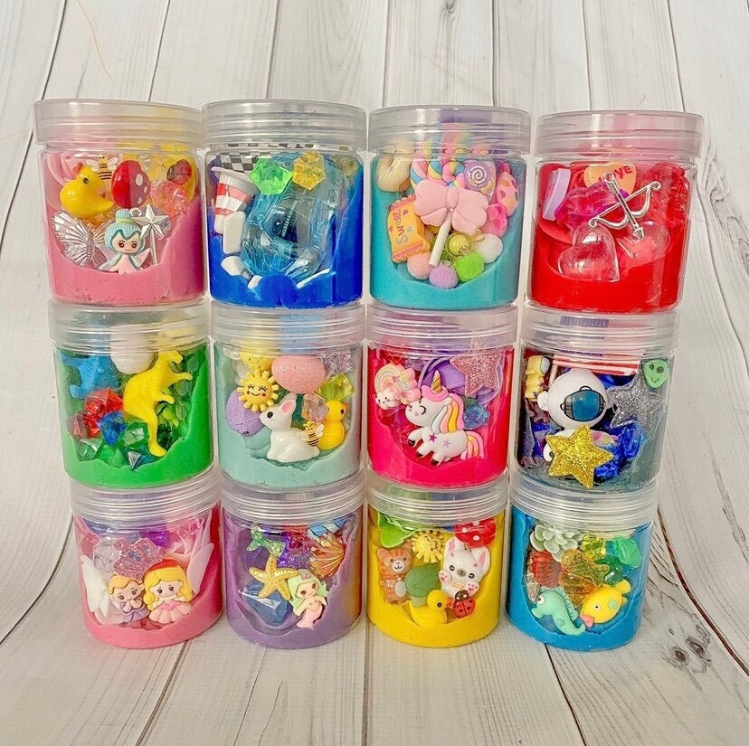Play Dough Kit Jars, playdough set, girls boys gift, magic kit, sensory kit  present, Party favors toy craft, Play doh, cars grab bag 4 5 6