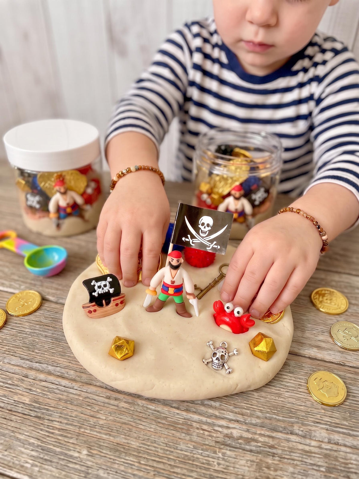 Pirate Play Dough Jar