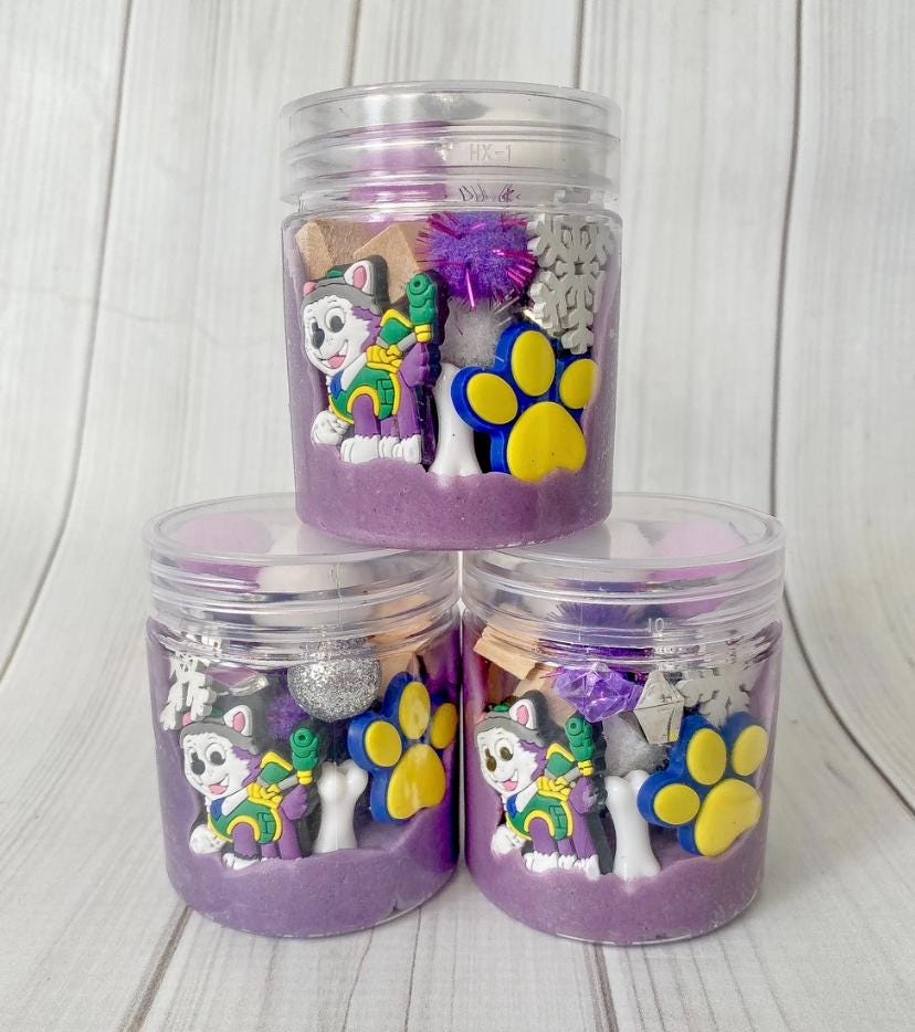 Paw Patrol Sensory Play Dough Jar
