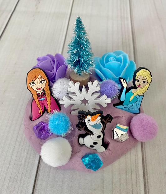 Frozen Play Dough Jar