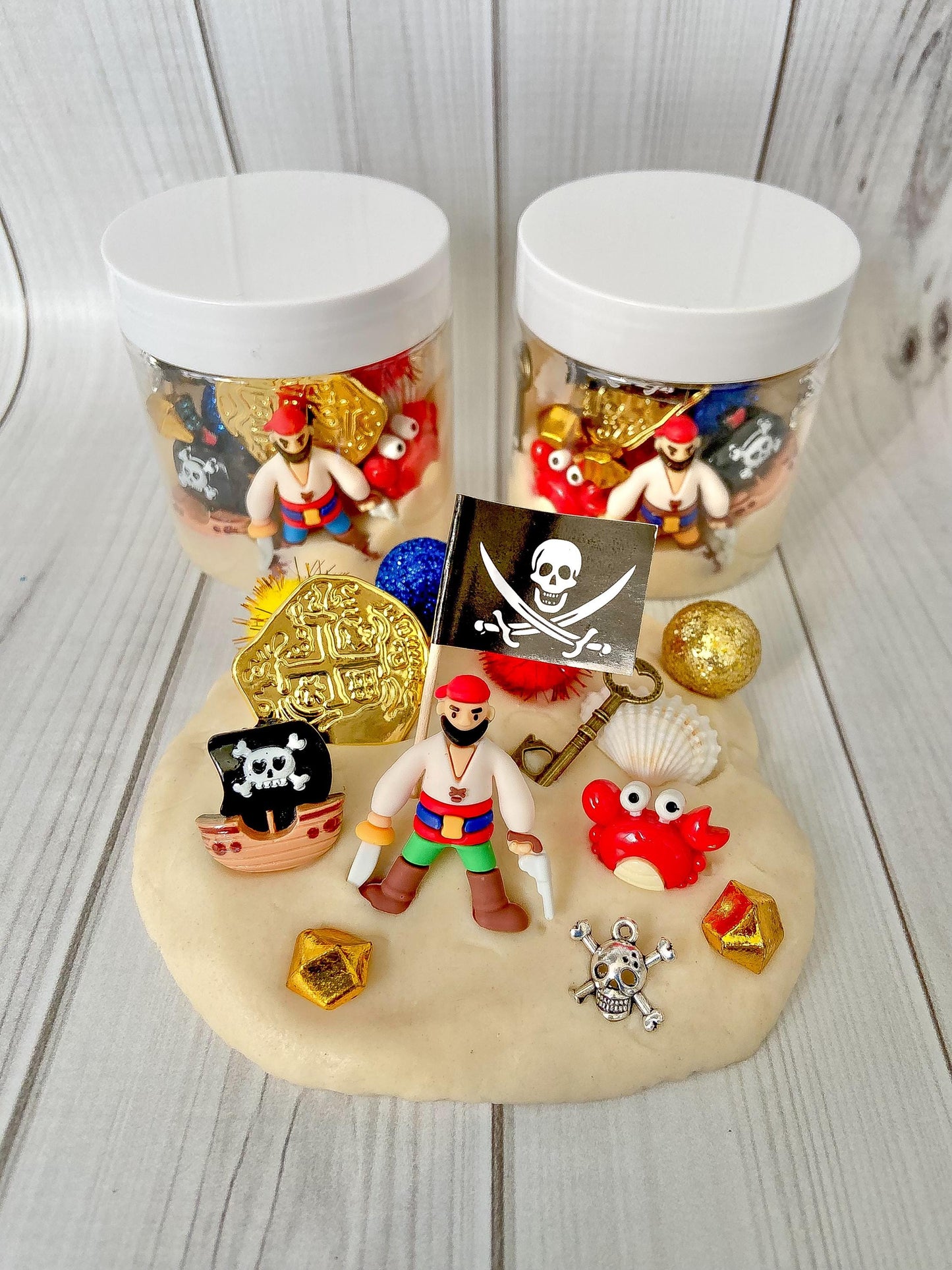 Play Dough Jars (various themes)