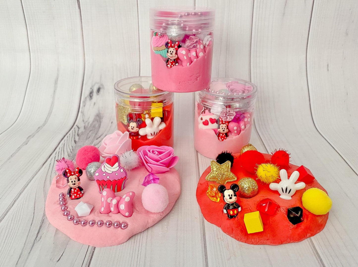 Mouse Play Dough Jar
