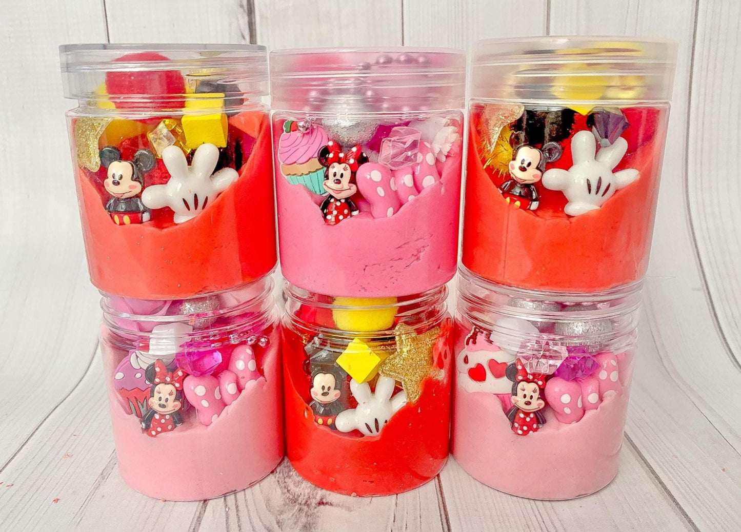 Mouse Play Dough Jar