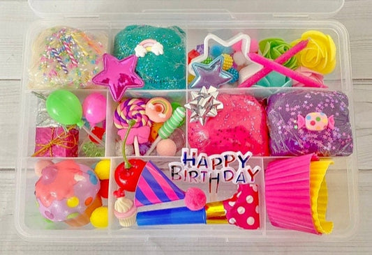 Birthday Play Dough Kit Boys or Girls