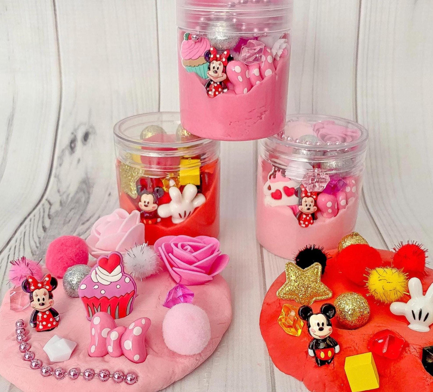 Mouse Play Dough Jar