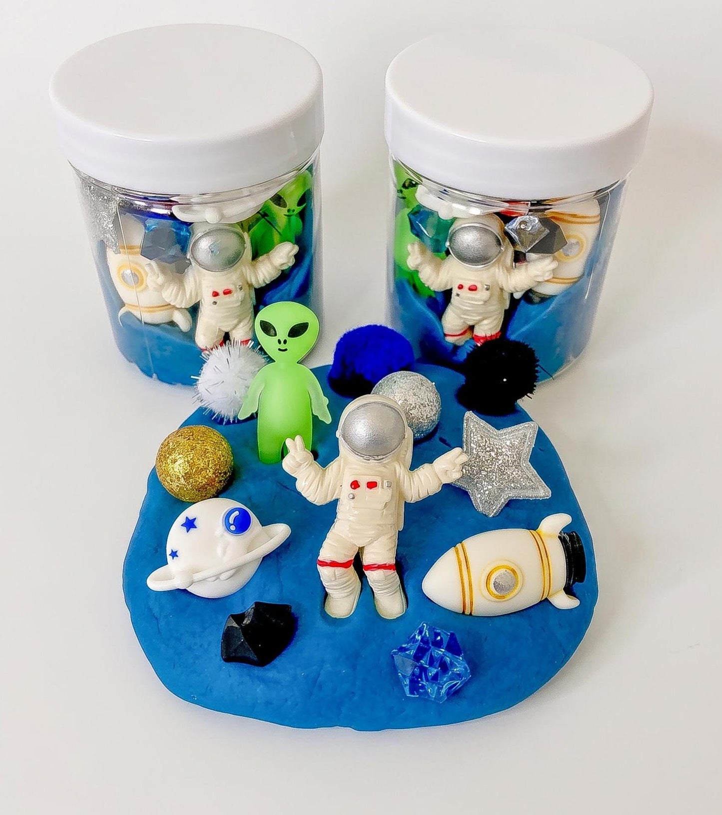 Play Dough Jars (various themes)