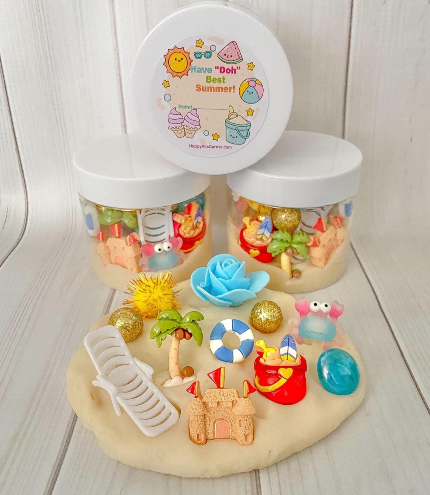 Play Dough Jars (various themes)